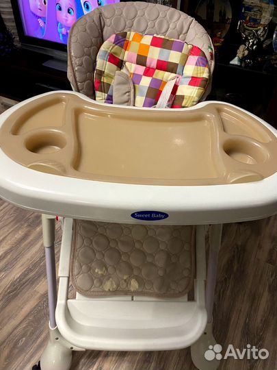 Стульчик для кормления sweet baby luxor