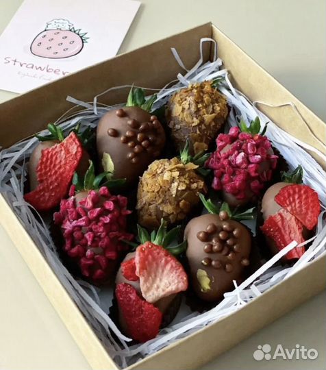 Клубника в шоколаде