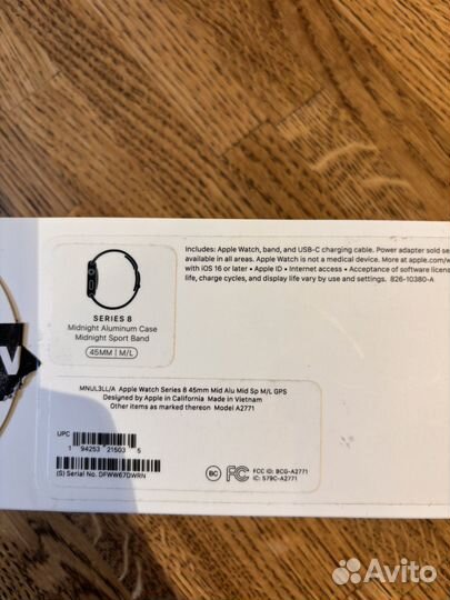 Часы apple watch 8 45 mm