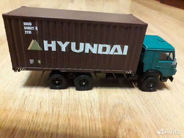 Модели СССР. камаз, масштаб 1-43