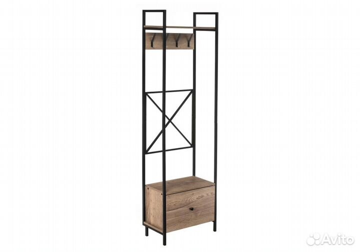 Корпусная мебель Лира дуб велингтон - черный матов