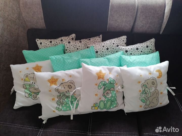 Бортики в детскую кроватку