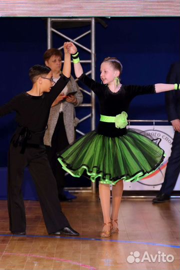 Платье для бальных танцев юниоры 1 латина