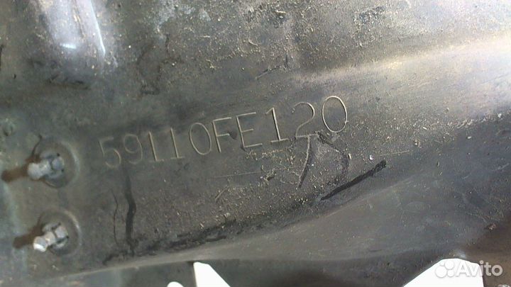 Защита арок (подкрылок) Subaru Impreza (G11), 2007