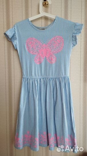 Летнее платье для девочки 140 р (10 лет)