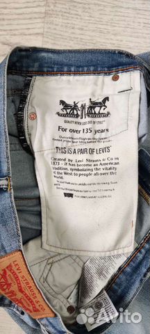 Джинсы levis 504 оригинал