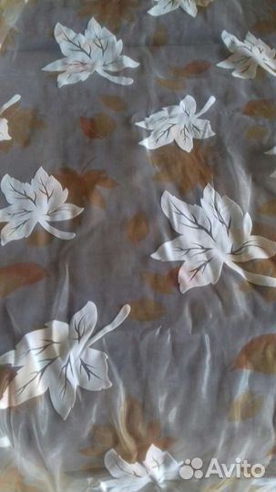 Штора тюль органза новый