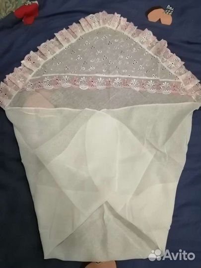 Конверт на выписку плюшевый