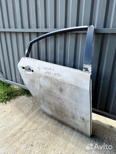 Задняя дверь mazda 6