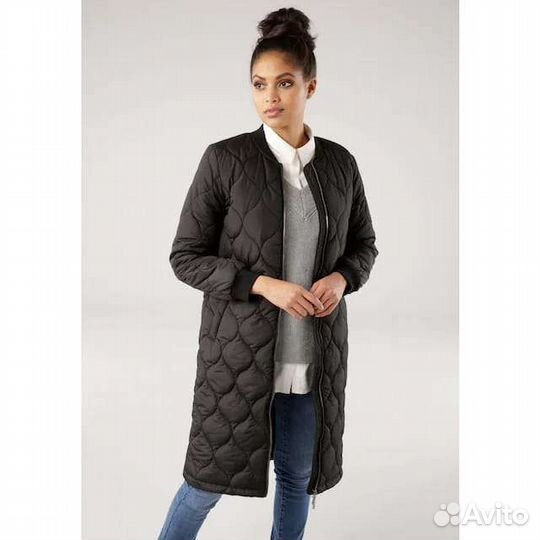 Стеганое пальто