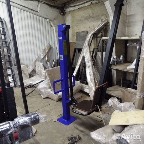 Уличный тренажер жим ногами AVU012