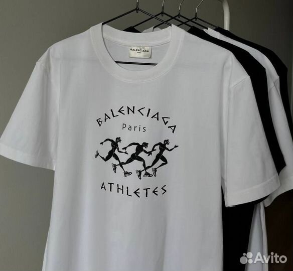 Футболка balenciaga athletes