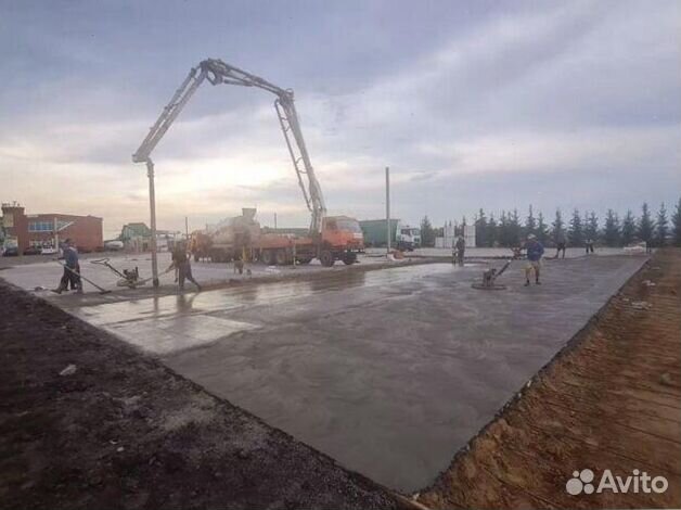 Бетон с доставкой в миксерах