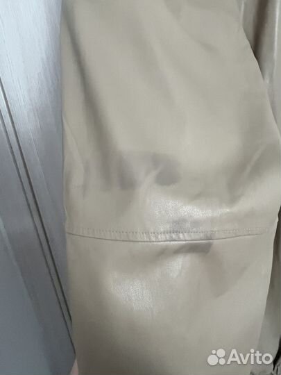 Кожаные брюки lime