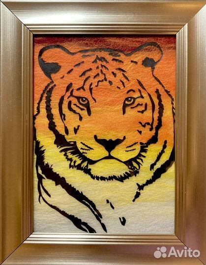 Тигр-портрет