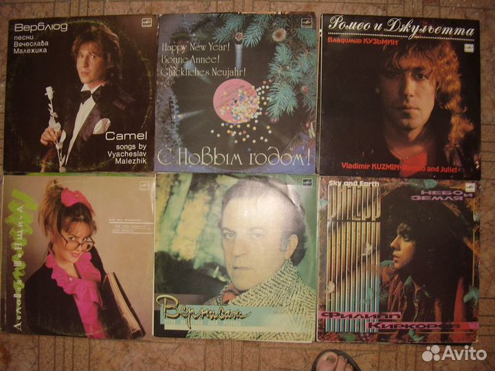 Музыка на пластинках фирмы 