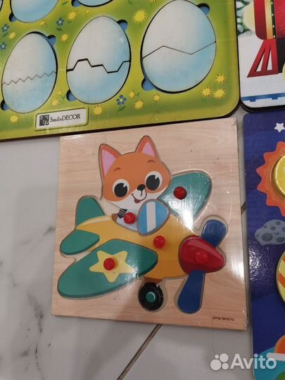 Развивающие игрушки от 1 года пакетом