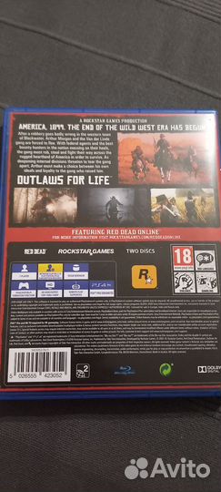 Игра для приставки ps4 red dead redemption 2