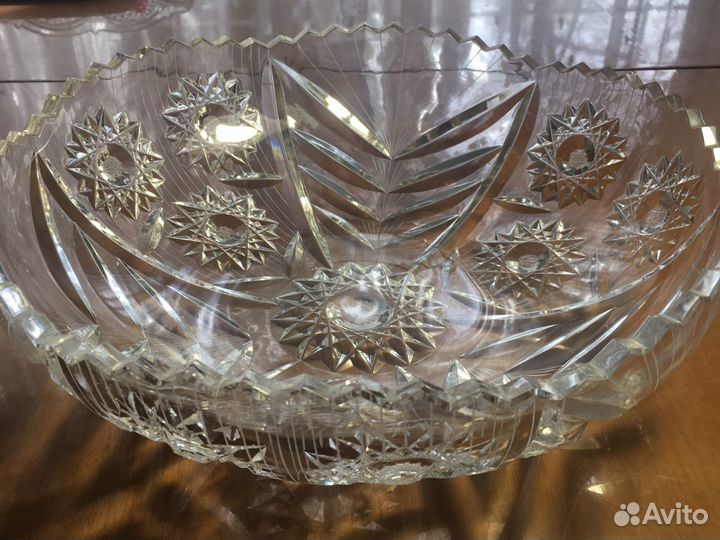 Ваза хрустальная СССР