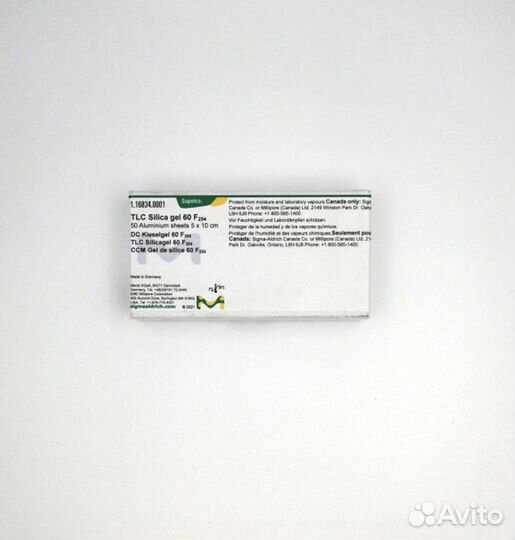 Пластины для хроматографии Merck (тсх)