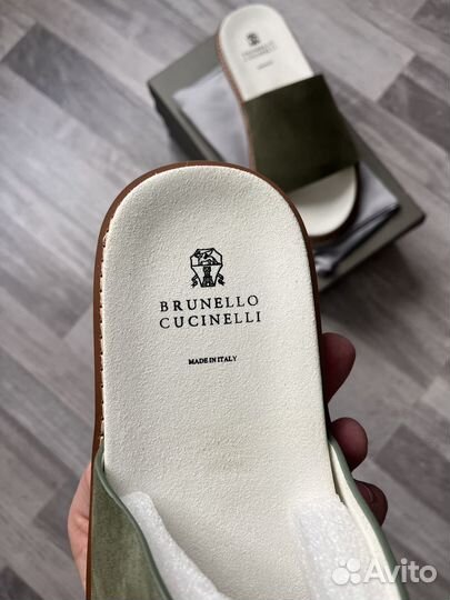 Шлепанцы brunello cucinelli