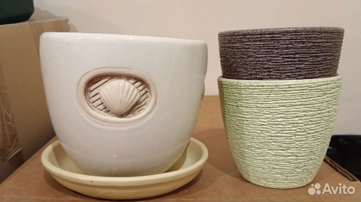 Горшки для цветов керамика IKEA