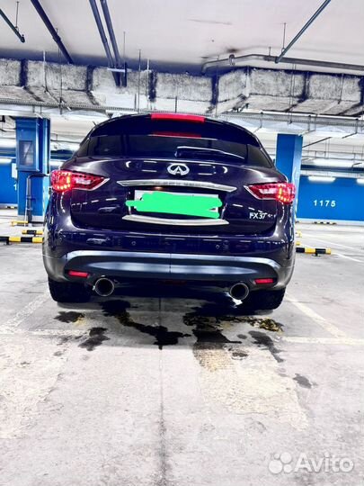 Выхлопная система на infiniti fx37