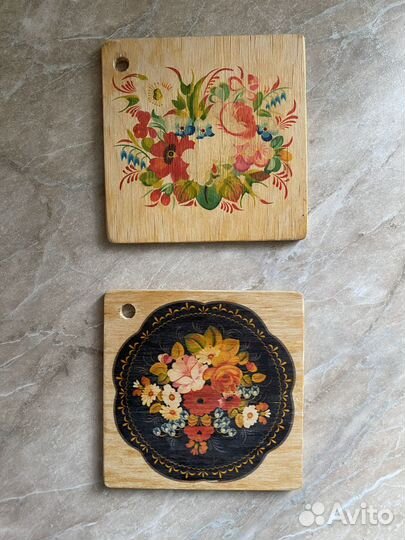 Подставка под горячее дерево