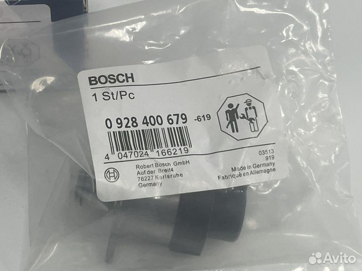 Bosch 0928400679 регулятор давления топлива