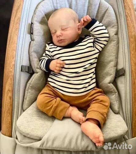 Кукла реборн мальчик, можно купать