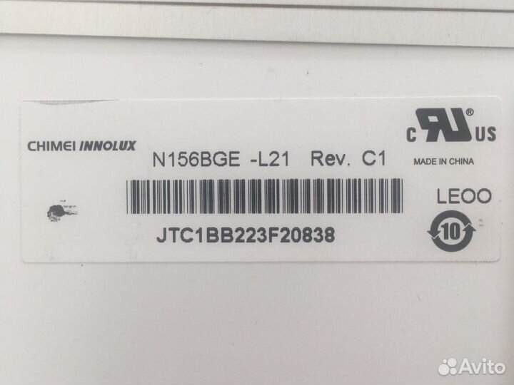 Матрица для ноутбука n156bge