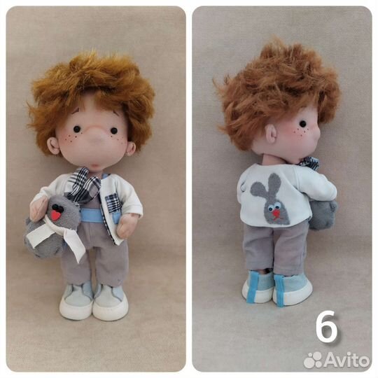 Интерьерная кукла ручной работы