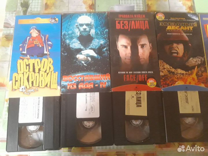 Видеокассеты VHS лицензия. Фильмы, мультфильмы