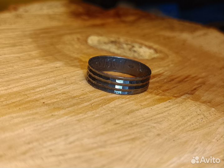 Кольцо серебро спаси сх. 925