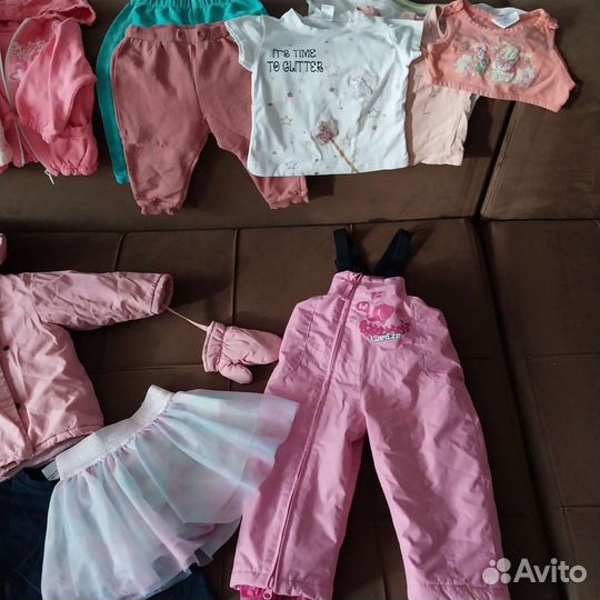 Вещи пакетом на девочку 1 год