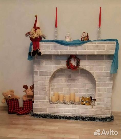 Камин,фото зона