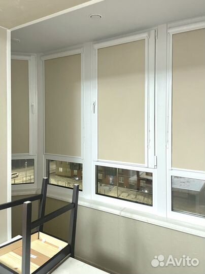 Рулонные шторы на заказ на балкон