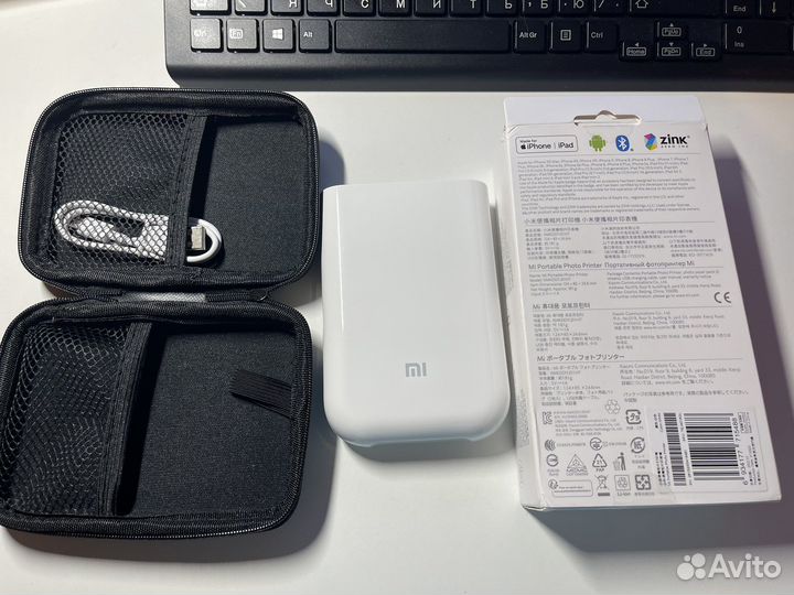 Фотопринтер xiaomi+чехол+фотобумага 50шт