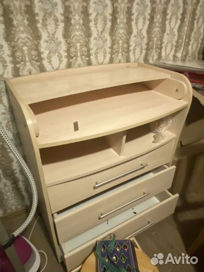 Детский пеленальный столик комод