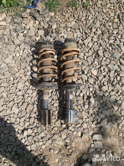 Renault logan 1 стойка передняя в сборе