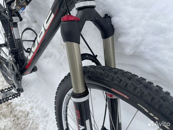 Горный двухподвесной велосипед cube