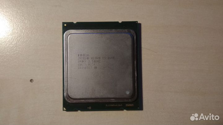 Процессор Intel Xeon E5-2640 2.5GHz x 6