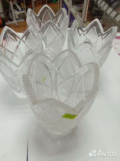 Хрустальная ваза