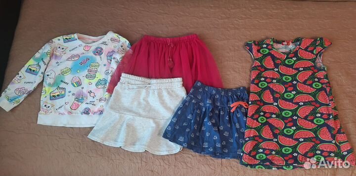 Одежда пакетом для девочки 104-110