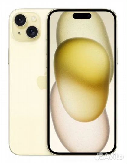 iPhone 15 Plus 128Gb E-sim США (желтый) новый