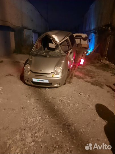 Daewoo Matiz 0.8 МТ, 2006, битый, 100 000 км