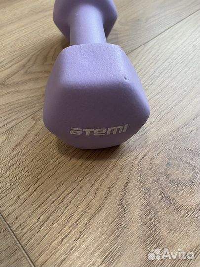 Гантель неопреновая 3 кг Atemi 1 шт б/у