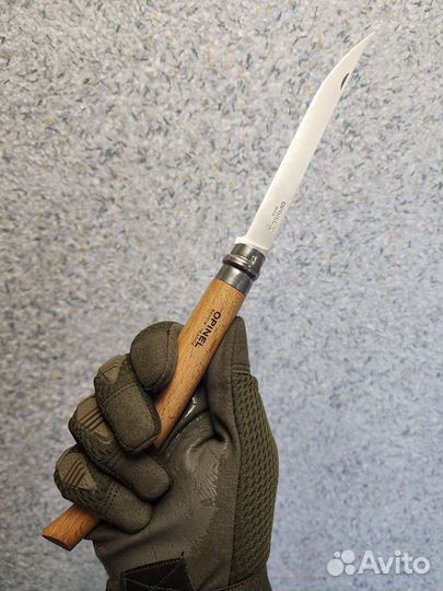 Нож филейный Opinel Slim №15, sandvick сталь, Бук