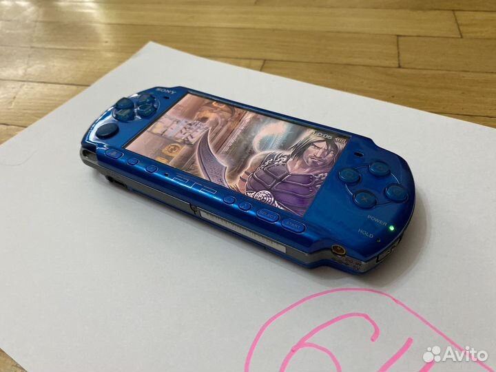 Sony PSP 3008 64 гб бирюзовая