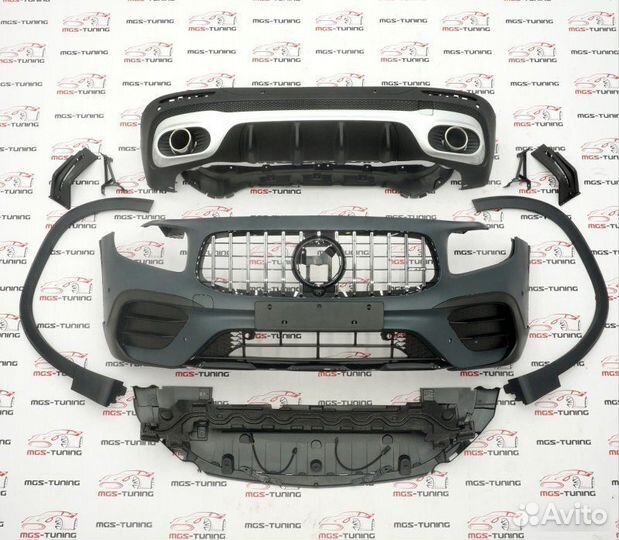 Обвес в стиле 35 AMG Mercedes GLB class X247